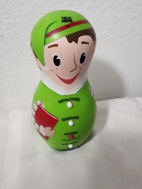 Hallmark Green Talking Kid Figurine Toy
